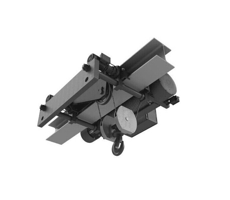 Electric wire rope hoist, low headroom type, MX series